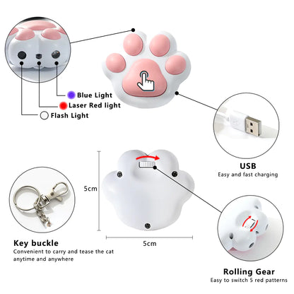 Multifunctional USB Charging Interactive Cat Toy