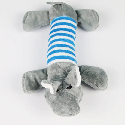 Durable Chew Dog Toys - Cartoon Plush Pet Toys