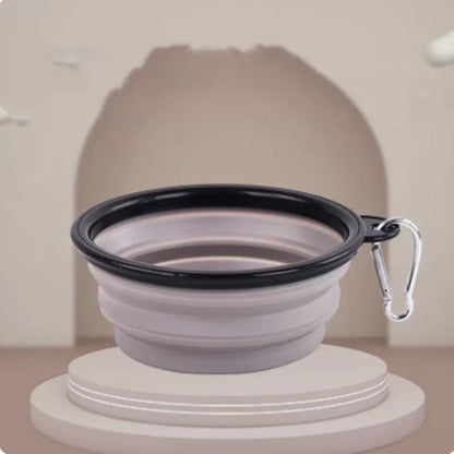 Collapsible Silicone Dog Bowl for Pets