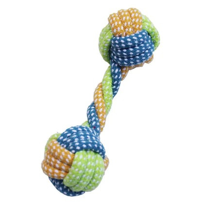 Colorful Dog Bite Rope Toy Combo Set