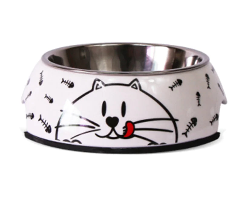 Stainless Steel Pet Bowl for Dogs and Cats