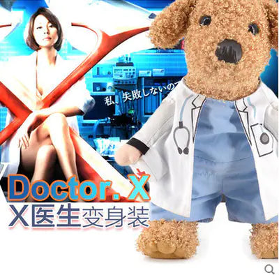 Halloween Pet Costume for Small Dogs with Knife Prop