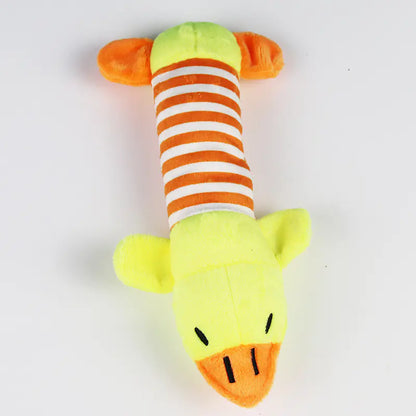 Durable Chew Dog Toys - Cartoon Plush Pet Toys