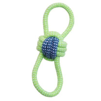 Colorful Dog Bite Rope Toy Combo Set