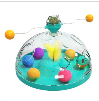 Wholesale Cat Toys Set with Teasing Stick and Windmill