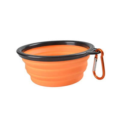 Collapsible Silicone Dog Bowl for Pets